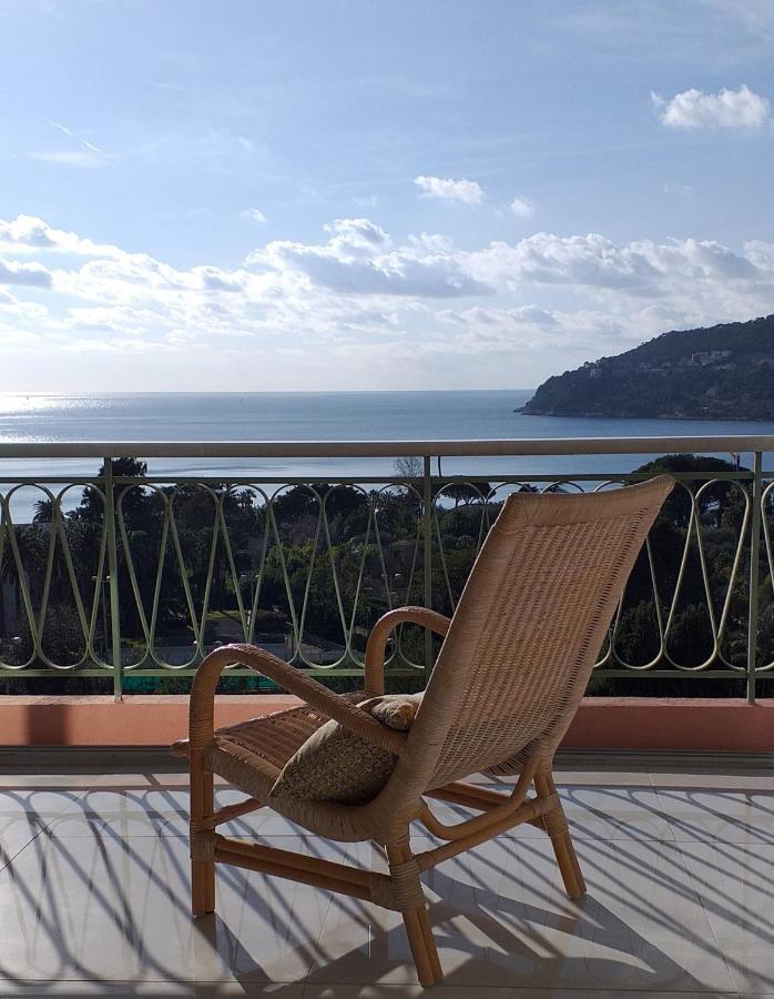Vue Mer Exceptionnelle Entre Nice Et Monaco Villefranche-sur-Mer Exterior foto