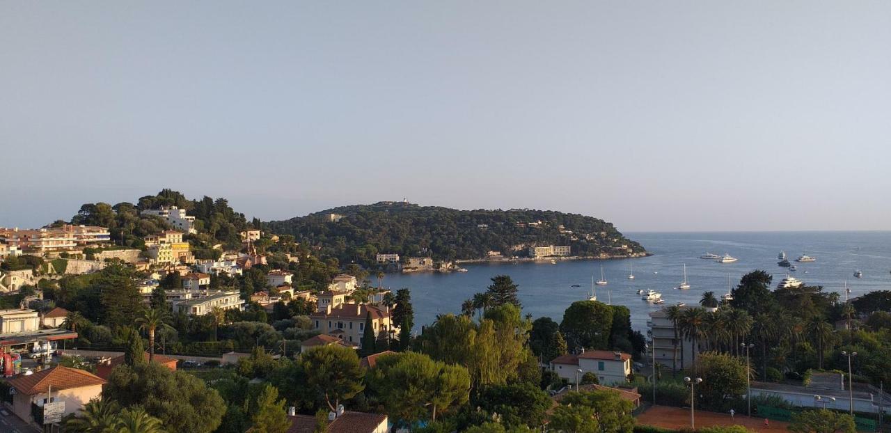 Vue Mer Exceptionnelle Entre Nice Et Monaco Villefranche-sur-Mer Exterior foto